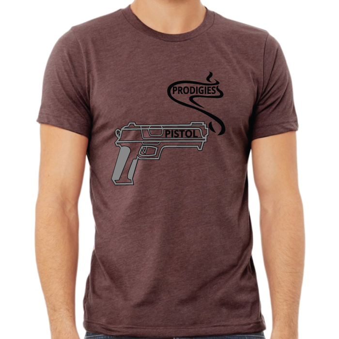 Pistol Prodigies T-Shirt Brown