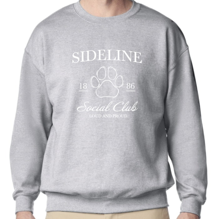 Panthers Sweatshirt - Gray w/ Sideline logo