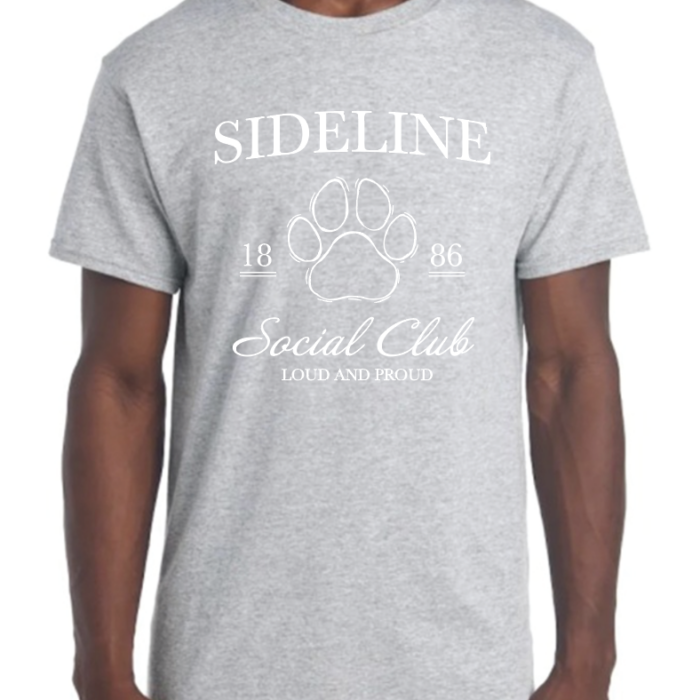 Panthers Tee - Gray Sideline Logo