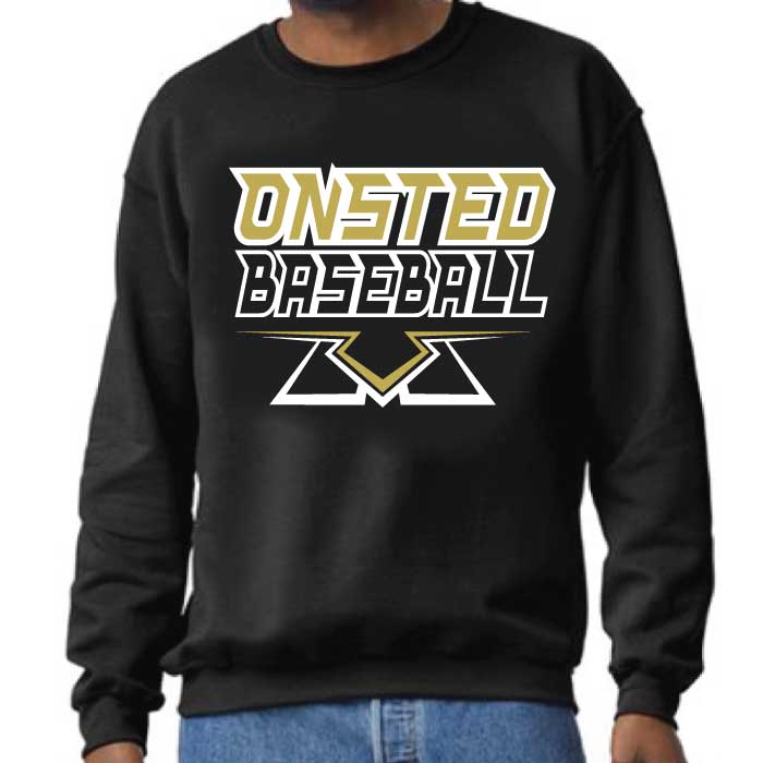Onsted Baseball Sweater - Black
