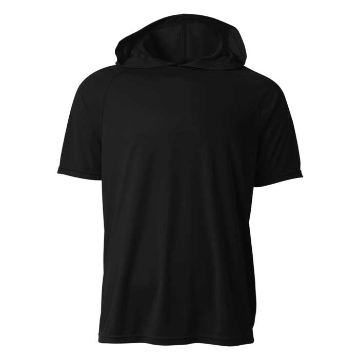 Onsted Hooded Tee - Black