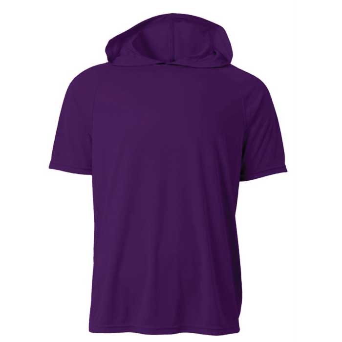 Onsted Hooded Tee - Purple