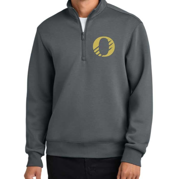 Onsted Quarter Zip Jacket - Gray