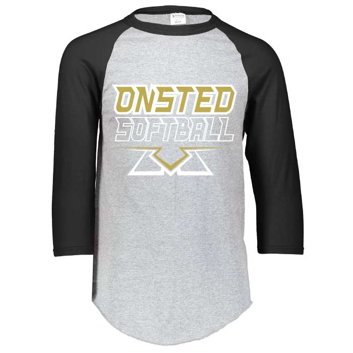 Onsted Softball 3/4 Sleeve