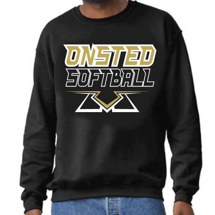 Onsted Softball Sweater - Black